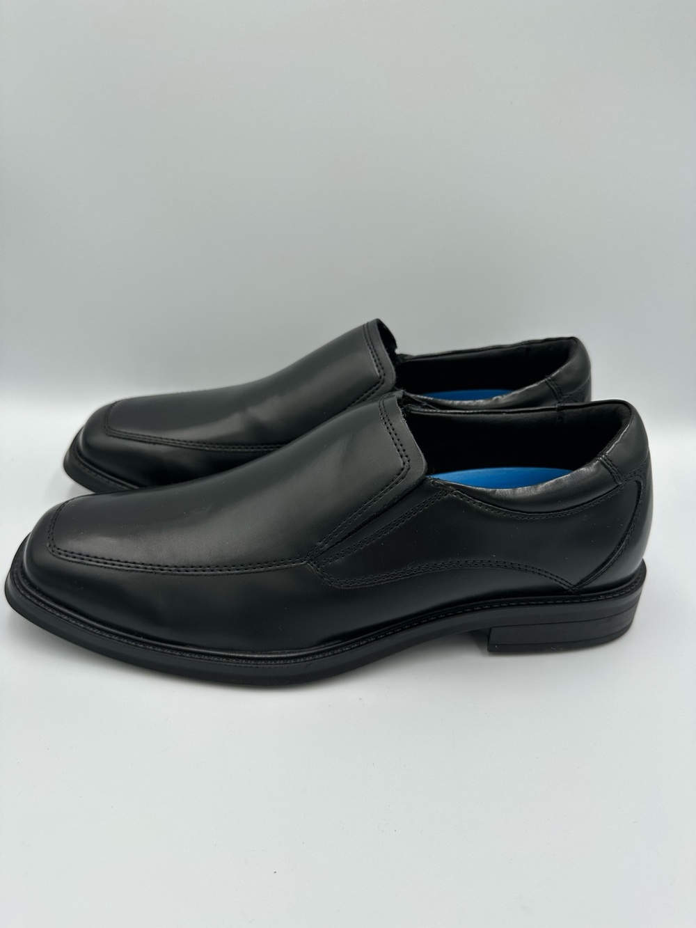 Dockers Men's Black Slip Resistant Stain Defender Slip-On Loafer Shoes Size 10